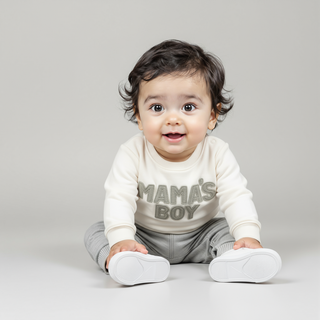 MAMA'S BOY Sweatshirt Set - RYAN AND REMI