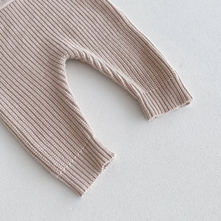 Front Pocket Cable Knitted Jumpsuit - RYAN AND REMI