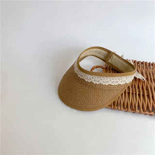 Cute Straw Hat Visor - RYAN AND REMI
