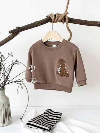 Boys Dinosaur Striped Pants Set - RYAN AND REMI