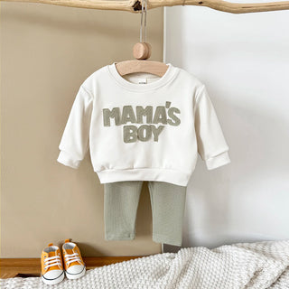 MAMA'S BOY Sweatshirt Set - RYAN AND REMI