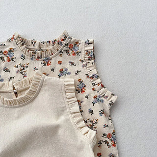 Ruffle Sleeveless Top - RYAN AND REMI