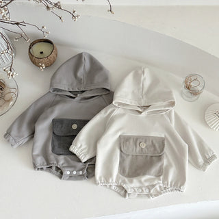 Solo Pocket Hooded Bodysuit - RYAN AND REMI