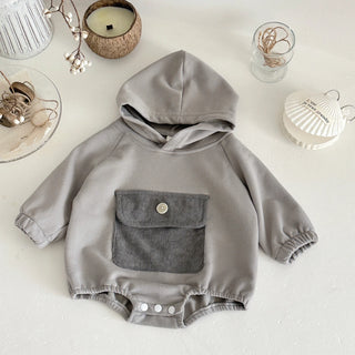 Solo Pocket Hooded Bodysuit - RYAN AND REMI