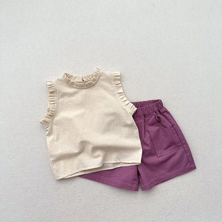 Ruffle Sleeveless Top - RYAN AND REMI