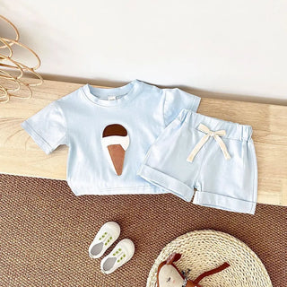 Ice Cream Cone T-shirt Set - RYAN AND REMI