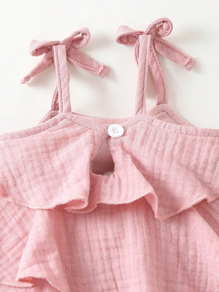Newborn Ruffle Candy Dress - RYAN AND REMI