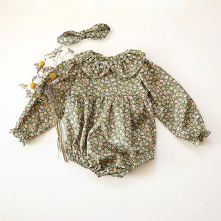 Floral Newborn Romper Set - RYAN AND REMI