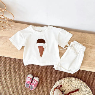 Ice Cream Cone T-shirt Set - RYAN AND REMI