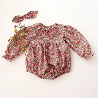 Floral Newborn Romper Set - RYAN AND REMI