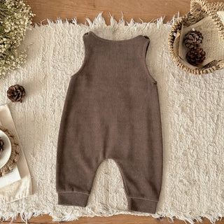 Fuzzy Patch Jumpsuit - RYAN AND REMI