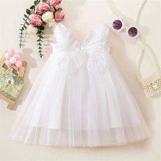 Floral Butterfly Tulle Dress - RYAN AND REMI