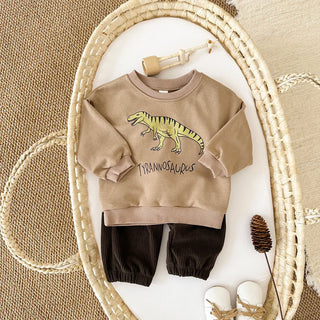 Dinosaur Sweater Pants Set - RYAN AND REMI