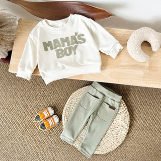 MAMA'S BOY Sweatshirt Set - RYAN AND REMI