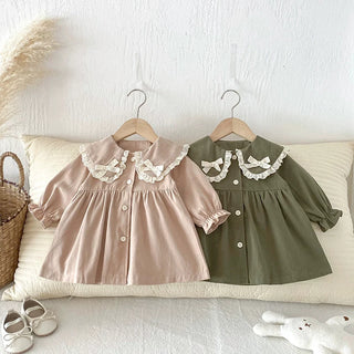 Double Bow Collar Dress - RYAN AND REMI