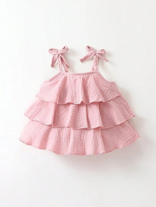 Newborn Ruffle Candy Dress - RYAN AND REMI