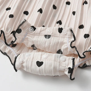 Polka Dot Ruffle Romper Set - RYAN AND REMI