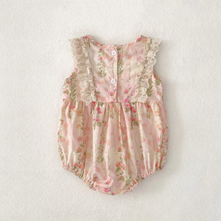 Pink Lace Bow Sister Outfit - RYAN AND REMI