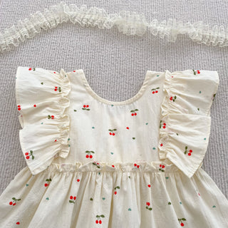 Sister Cherry Print Outfit - RYAN AND REMI