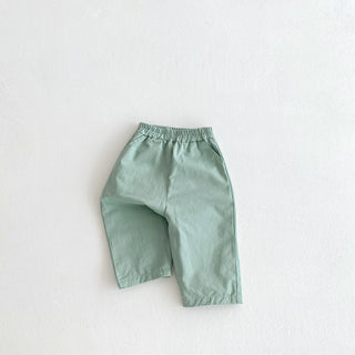 Elastic Waist Casual Pants - RYAN AND REMI