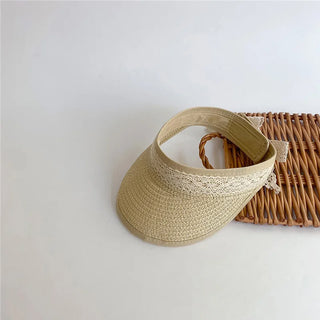 Cute Straw Hat Visor - RYAN AND REMI