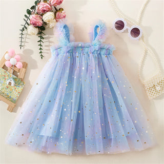 Floral Butterfly Tulle Dress - RYAN AND REMI