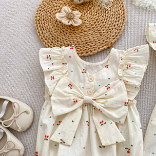 Sister Cherry Print Outfit - RYAN AND REMI