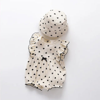 Polka Dot Ruffle Romper Set - RYAN AND REMI