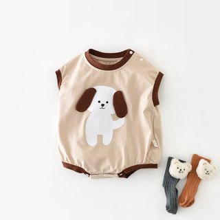 Doggy Print Bodysuit - RYAN AND REMI