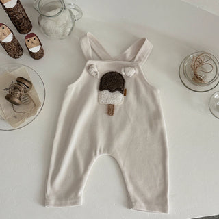 Fuzzy Patch Jumpsuit - RYAN AND REMI