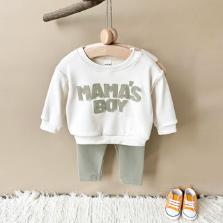 MAMA'S BOY Sweatshirt Set - RYAN AND REMI