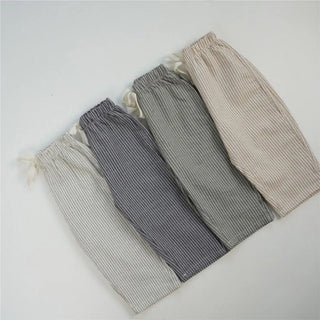 Loose Striped Fashion Pants - RYAN AND REMI