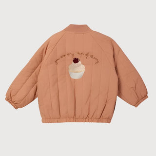 Kids Embroidered Patch Jacket - RYAN AND REMI