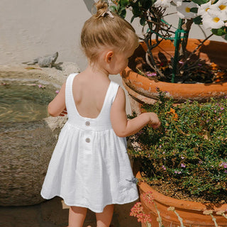 Textured Backless Dress - RYAN AND REMI