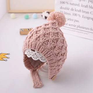 Knitted Pompon Winter Hat - RYAN AND REMI