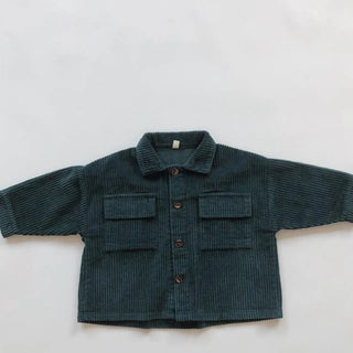 Corduroy Pocketed Jacket - RYAN AND REMI