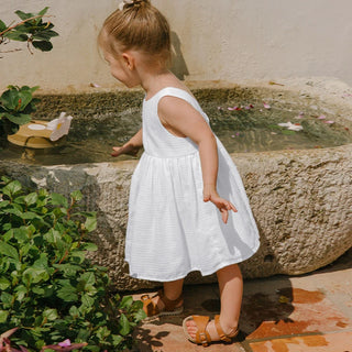 Textured Backless Dress - RYAN AND REMI