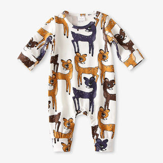 Printed Pajama Jumpsuit - RYAN AND REMI