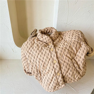 Printed Padded Quilted Jacket - RYAN AND REMI