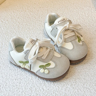 Pink Cherry Patch Sneakers