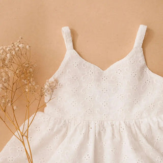 Summer Backless Floral Baby Girl Dress - RYAN AND REMI