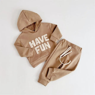 Have Fun Hooded Jogger Set