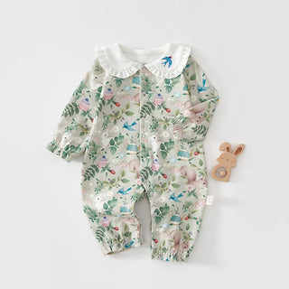 Animal Patch Collar Jumpsuit - RYAN AND REMI