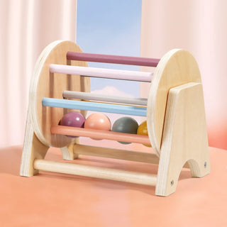 Montessori Wooden Spinning Drum - RYAN AND REMI