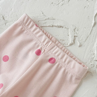 Toddler Boy Outfits Large Bow Long Sleeve Sweatshirt Polka Dot Print Pants Set Spring Fall Clothes Baby Girl Clothing - RYAN AND REMI