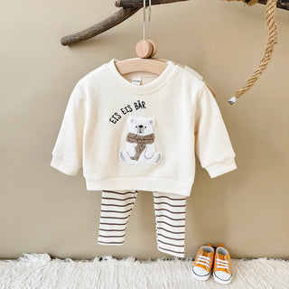 Cute Animal Lounge Stripe Set - RYAN AND REMI