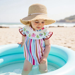 Stripe Summer Day Romper - RYAN AND REMI