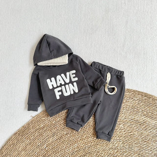 Have Fun Hooded Jogger Set