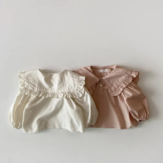 Loose Peter Pan Collar Top - RYAN AND REMI