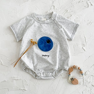 Fuzzy Fruit Patch Bodysuit - RYAN AND REMI